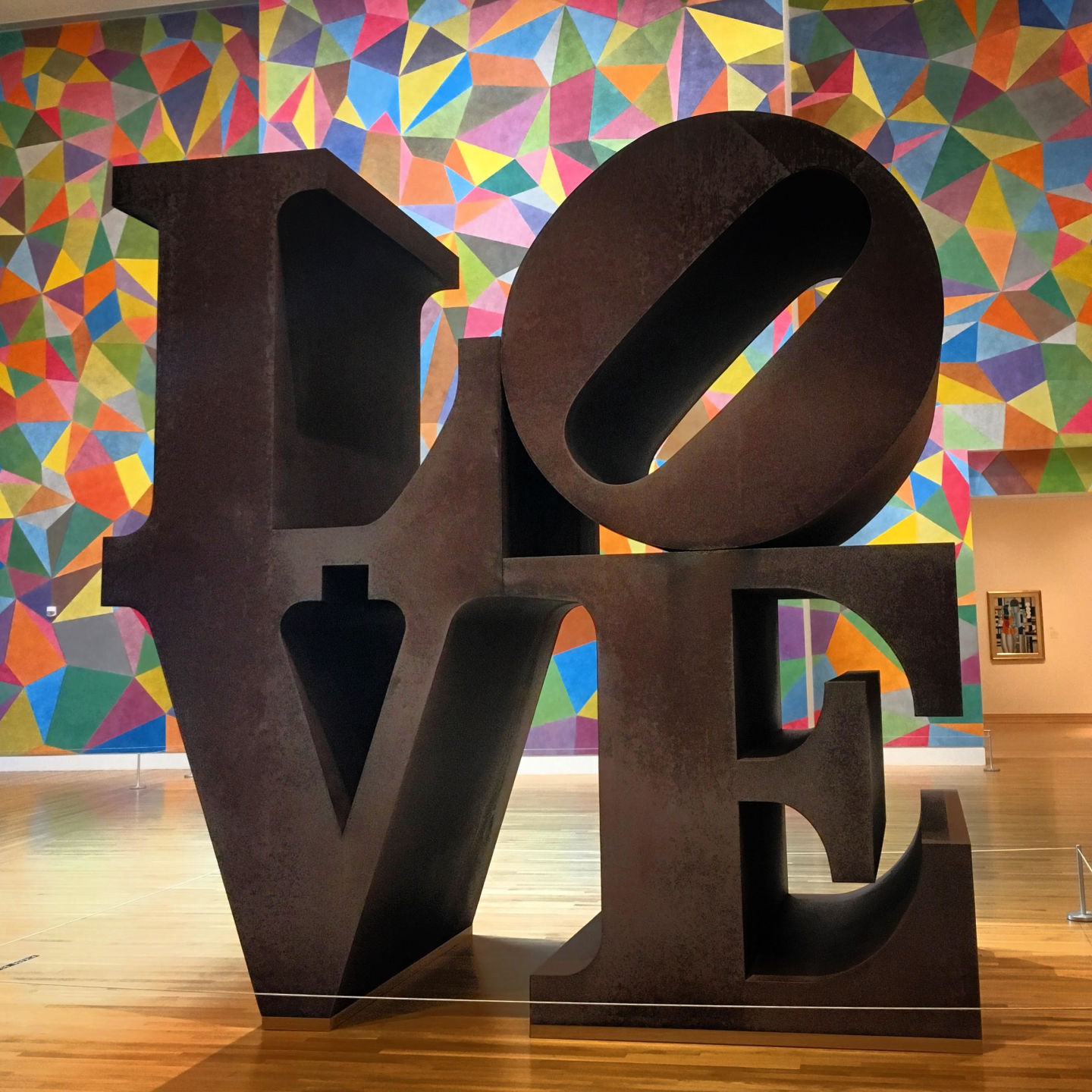 "LOVE" by Robert Indiana at the IMA at Newfields